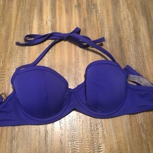 Victoria’s Secret Blue Push Up Bikini Top 36B